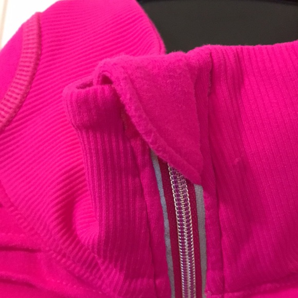 lululemon Paris Pink Run Your Heart Out Pullover Sz 6 - Picture 7 of 9